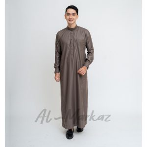 al markaz jubah pria muslim slimfit dewasa bilal